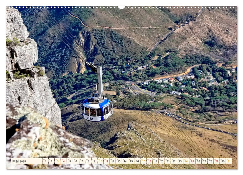 Abenteuer Seilbahn (CALVENDO Premium Wandkalender 2025)