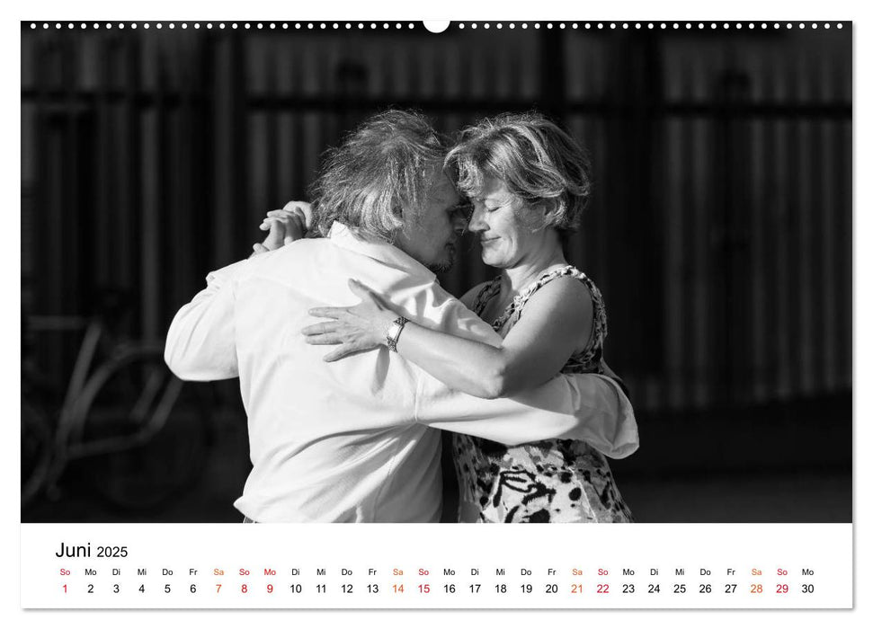 Tango Argentino - Paare beim Tanz auf öffentlichen Plätzen (CALVENDO Premium Wandkalender 2025)