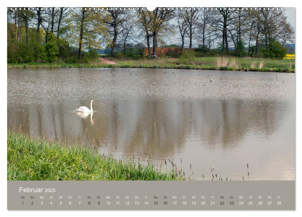 Karpfenland Aischgrund (CALVENDO Premium Wandkalender 2025)