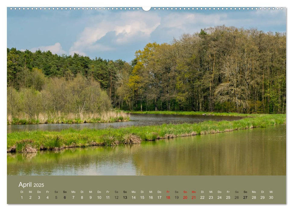 Karpfenland Aischgrund (CALVENDO Premium Wandkalender 2025)