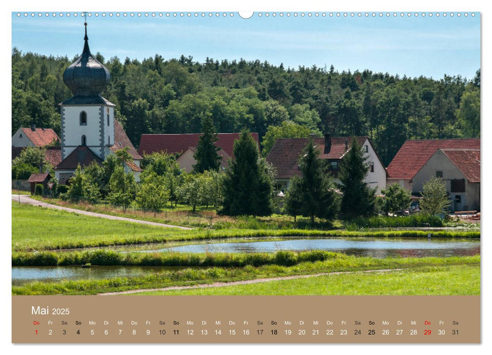 Karpfenland Aischgrund (CALVENDO Premium Wandkalender 2025)