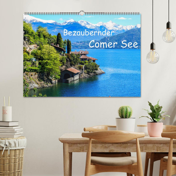 Bezaubernder Comer See (CALVENDO Wandkalender 2025)