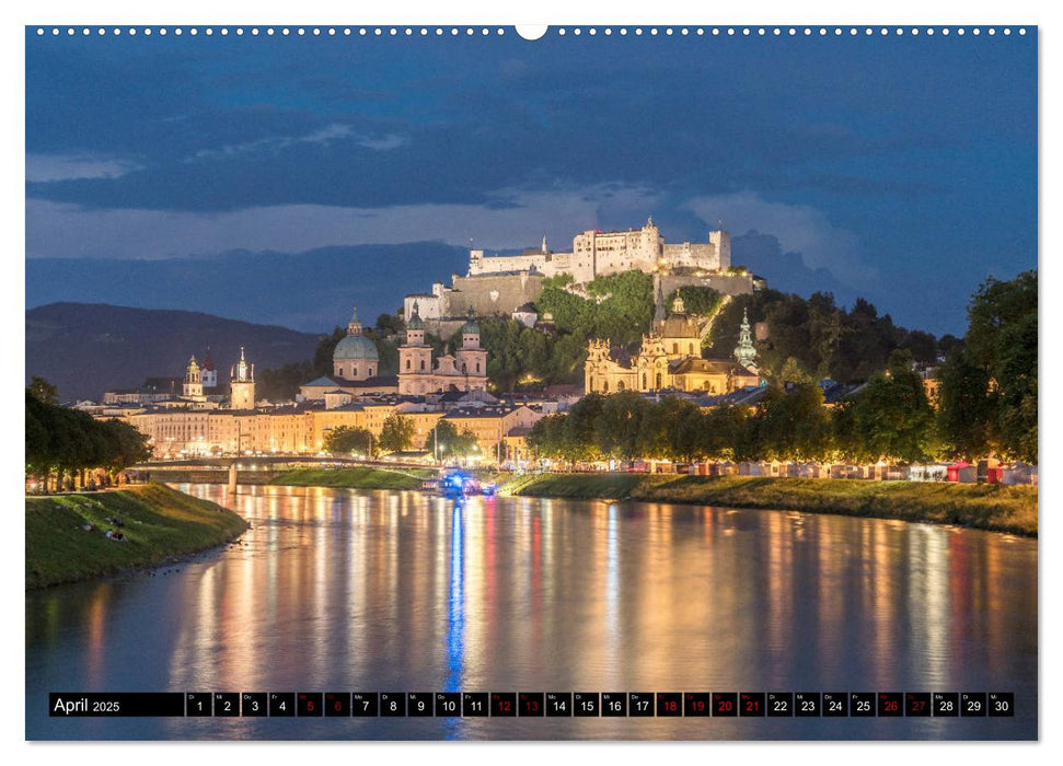 Salzburg - Österreich (CALVENDO Wandkalender 2025)