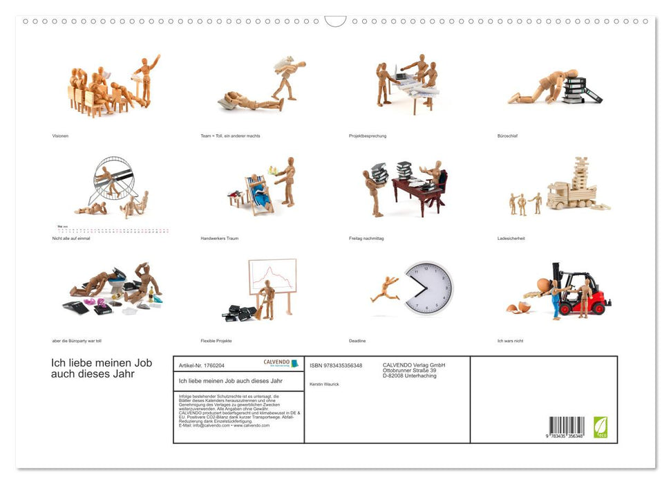 Ich liebe meinen Job auch dieses Jahr (CALVENDO Wandkalender 2025)