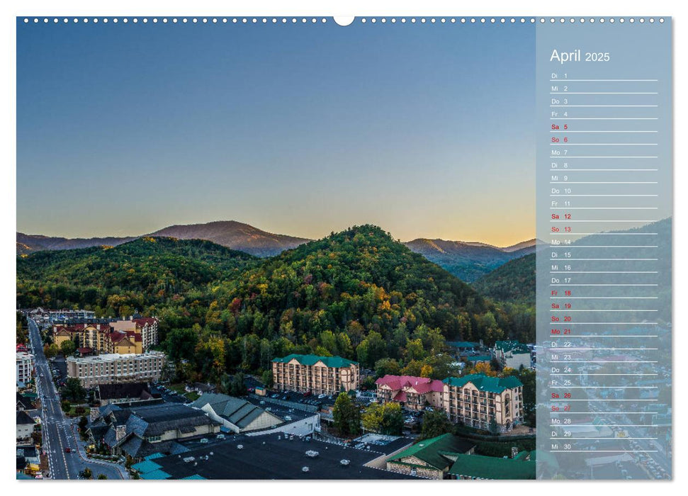 Südl. Appalachen Planer (CALVENDO Premium Wandkalender 2025)