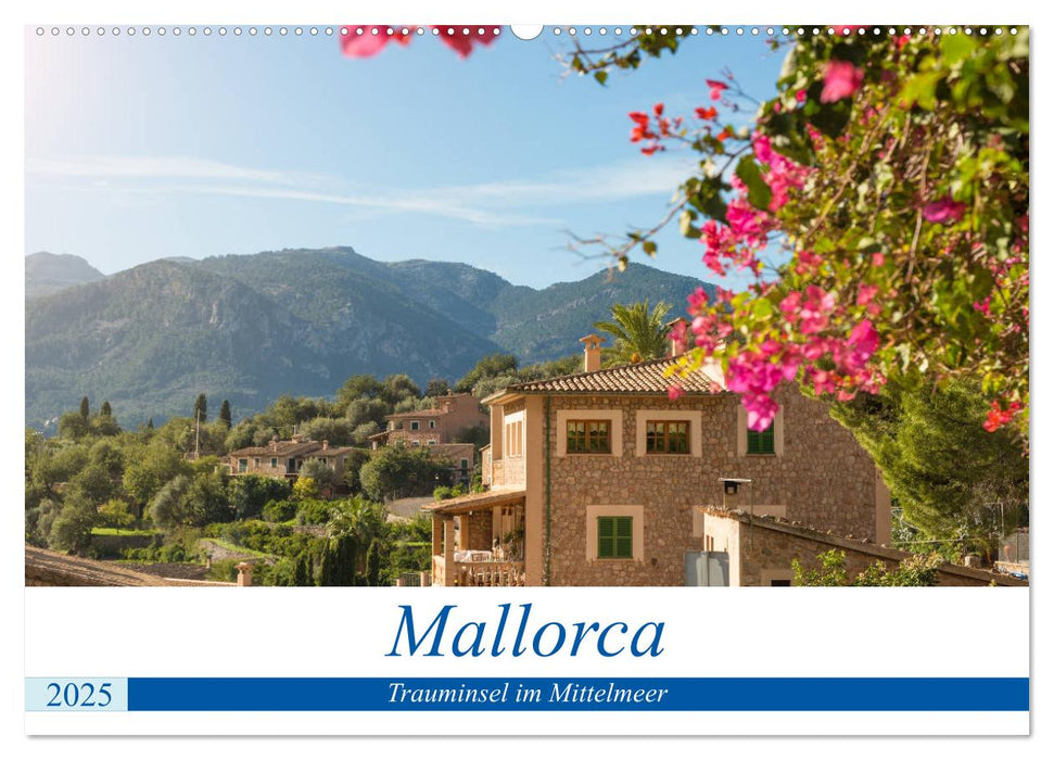 Mallorca - Trauminsel im Mittelmeer (CALVENDO Wandkalender 2025)