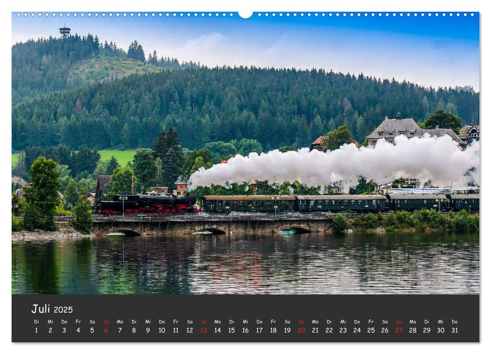 Schluchsee Naturpark Südschwarzwald (CALVENDO Premium Wandkalender 2025)