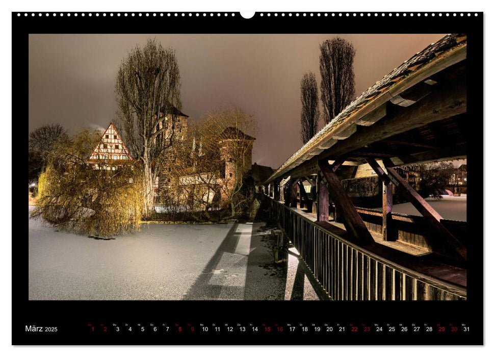 Historisches Nürnberg (CALVENDO Premium Wandkalender 2025)