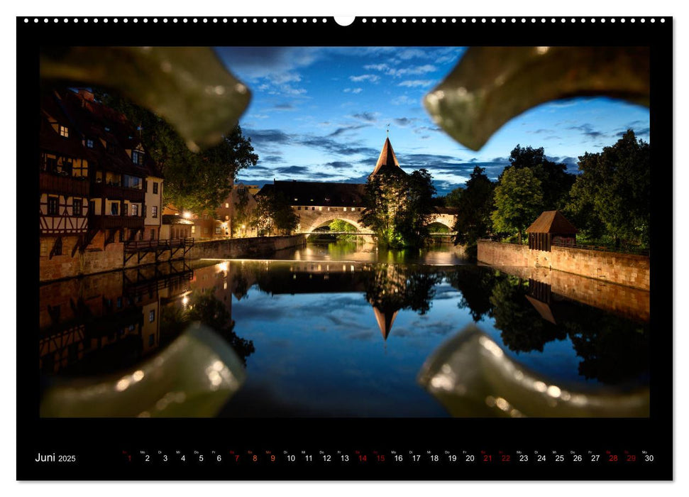 Historisches Nürnberg (CALVENDO Premium Wandkalender 2025)