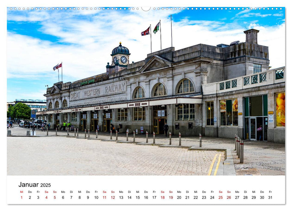 Faszination Cardiff (CALVENDO Premium Wandkalender 2025)