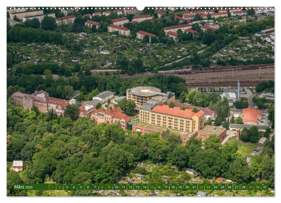 Eberswalde in Luftbildern (CALVENDO Premium Wandkalender 2025)