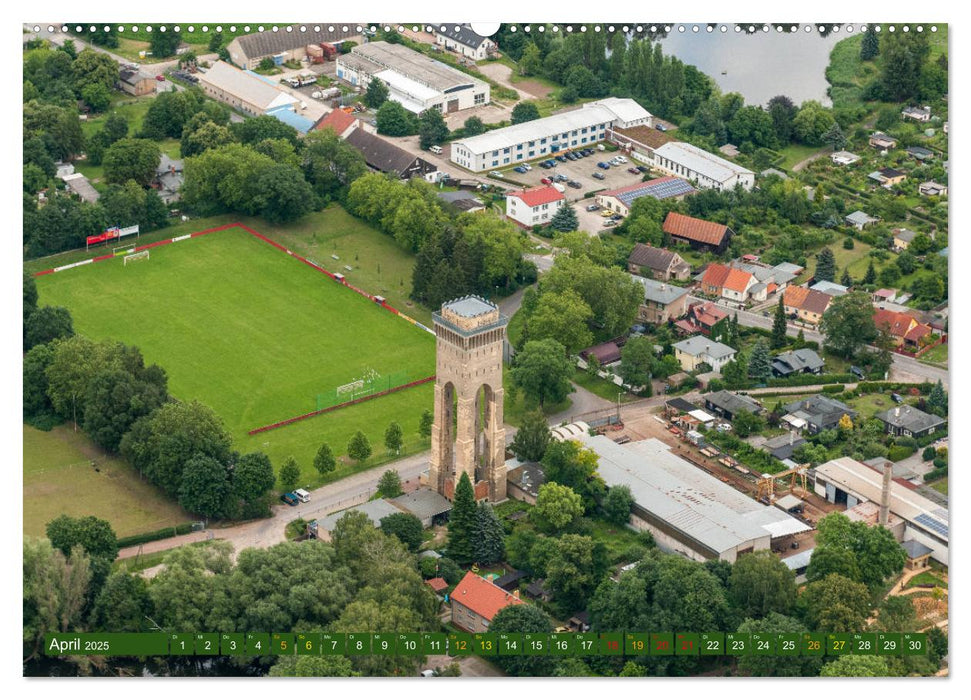 Eberswalde in Luftbildern (CALVENDO Premium Wandkalender 2025)