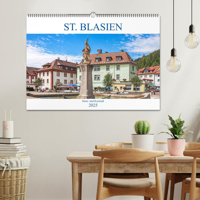 St. Blasien - Dom- und Kurstadt (CALVENDO Wandkalender 2025)