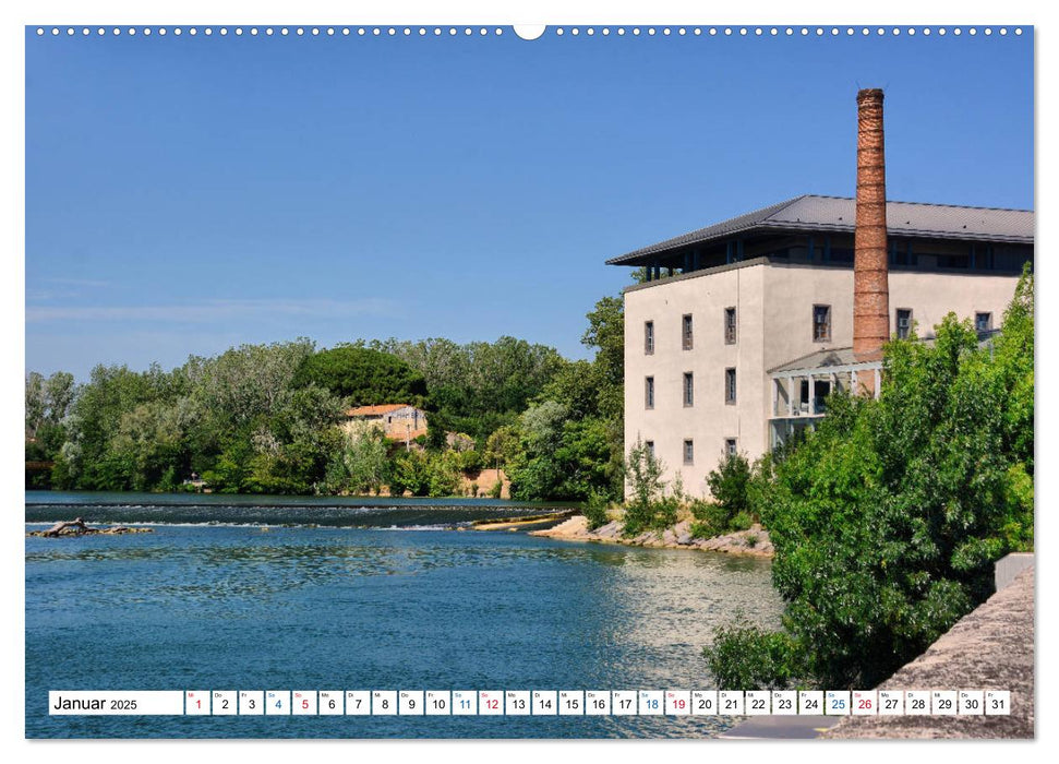 Agde - die schwarze Perle des Languedoc (CALVENDO Premium Wandkalender 2025)