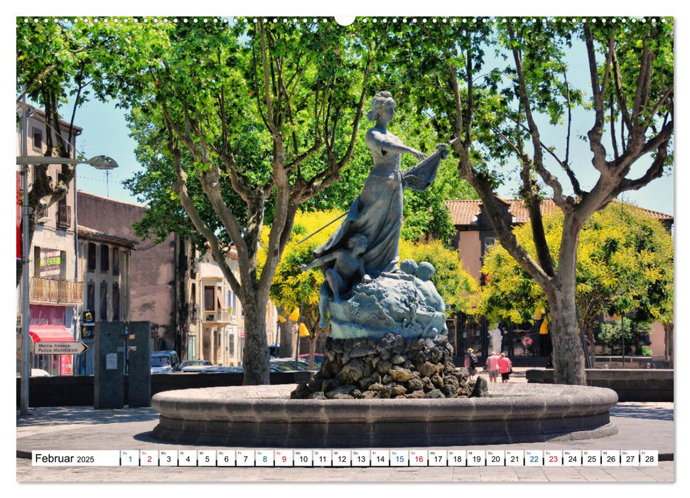 Agde - die schwarze Perle des Languedoc (CALVENDO Premium Wandkalender 2025)