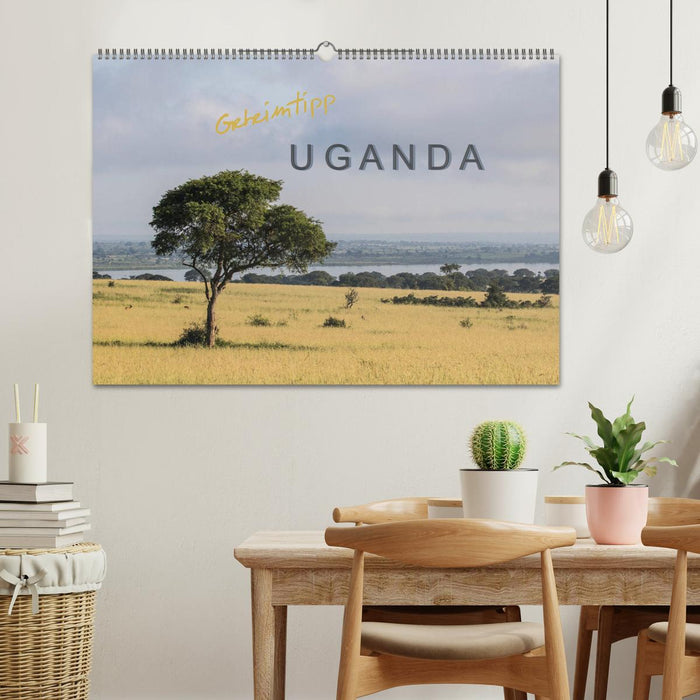 Geheimtipp Uganda (CALVENDO Wandkalender 2025)