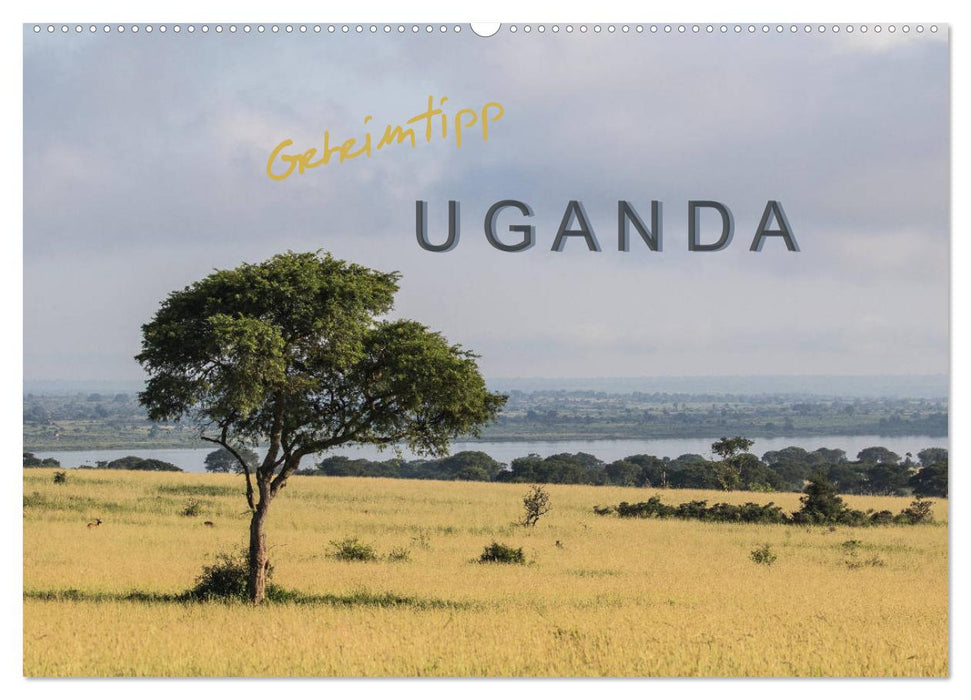 Geheimtipp Uganda (CALVENDO Wandkalender 2025)