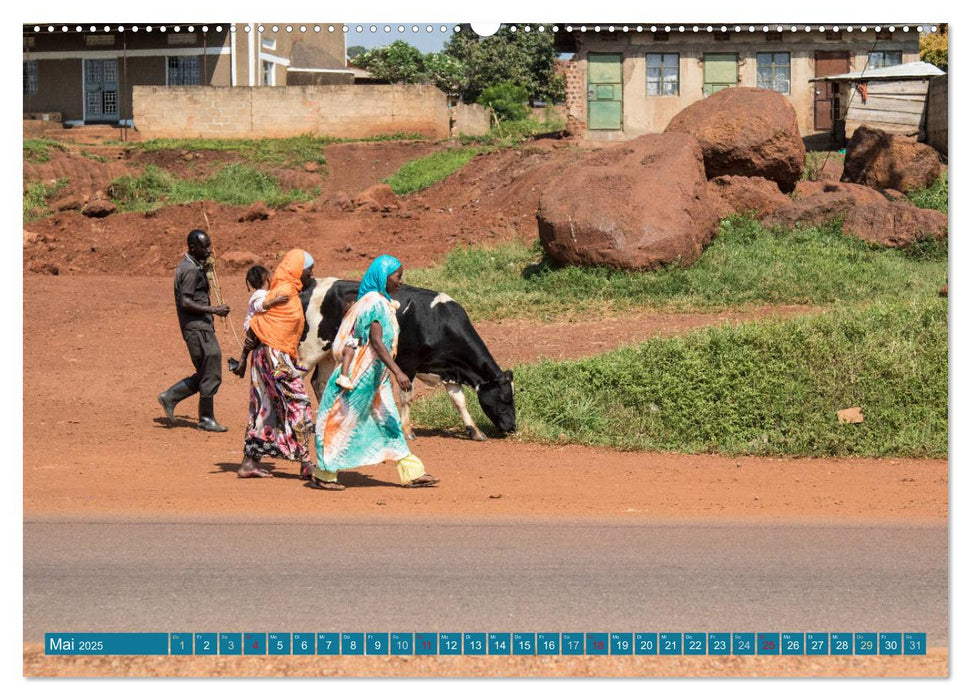 Geheimtipp Uganda (CALVENDO Wandkalender 2025)