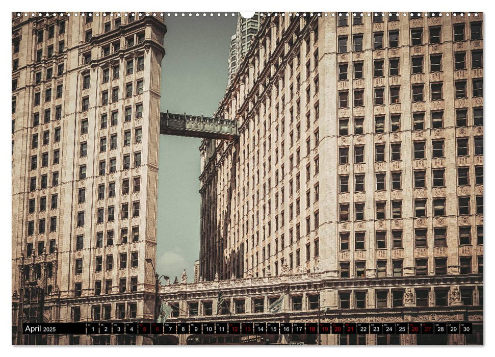 Metropole Chicago (CALVENDO Wandkalender 2025)