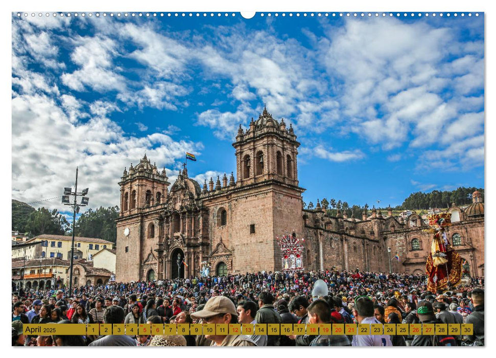 Urlaub in Peru (CALVENDO Premium Wandkalender 2025)