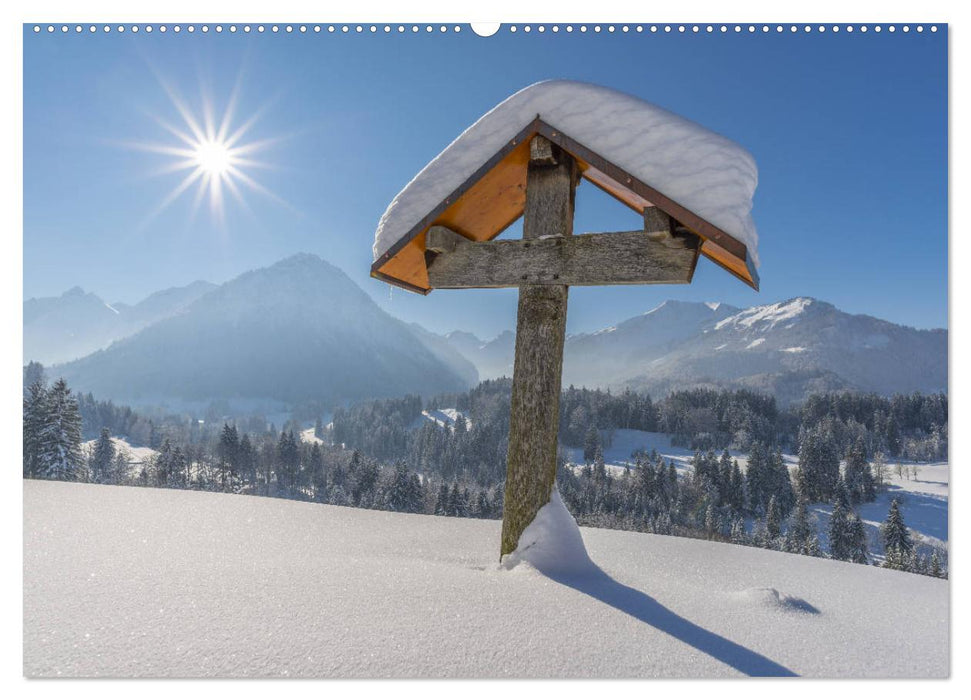 Schöne Wanderungen um Oberstdorf (CALVENDO Wandkalender 2025)