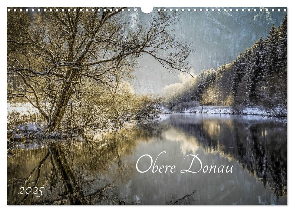 Obere Donau (CALVENDO Wandkalender 2025)