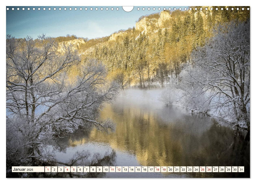 Obere Donau (CALVENDO Wandkalender 2025)