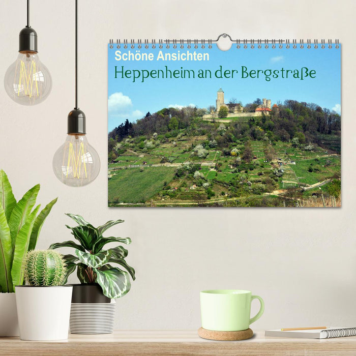 Schöne Ansichten - Heppenheim an der Bergstraße (CALVENDO Wandkalender 2025)