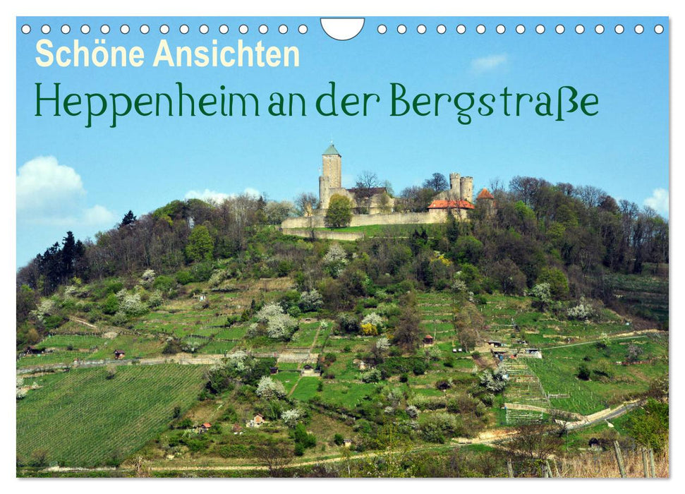 Schöne Ansichten - Heppenheim an der Bergstraße (CALVENDO Wandkalender 2025)