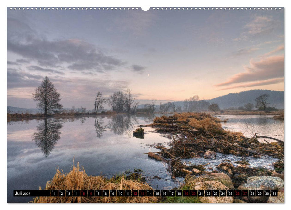 Quer durch die Oberpfalz (CALVENDO Premium Wandkalender 2025)