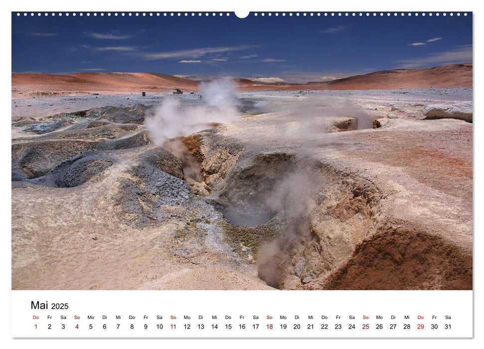 Das bolivianische Hochland (CALVENDO Wandkalender 2025)