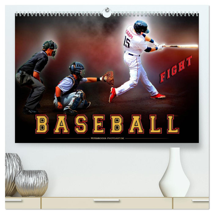 Baseball - Fight (CALVENDO Premium Wandkalender 2025)