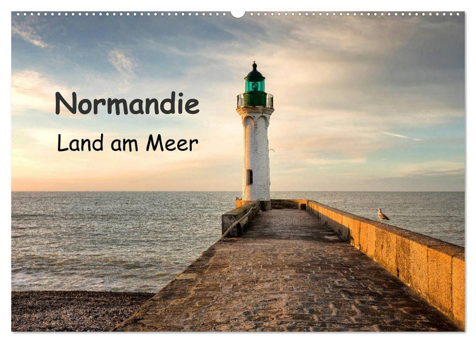 Normandie - Land am Meer (CALVENDO Wandkalender 2025)