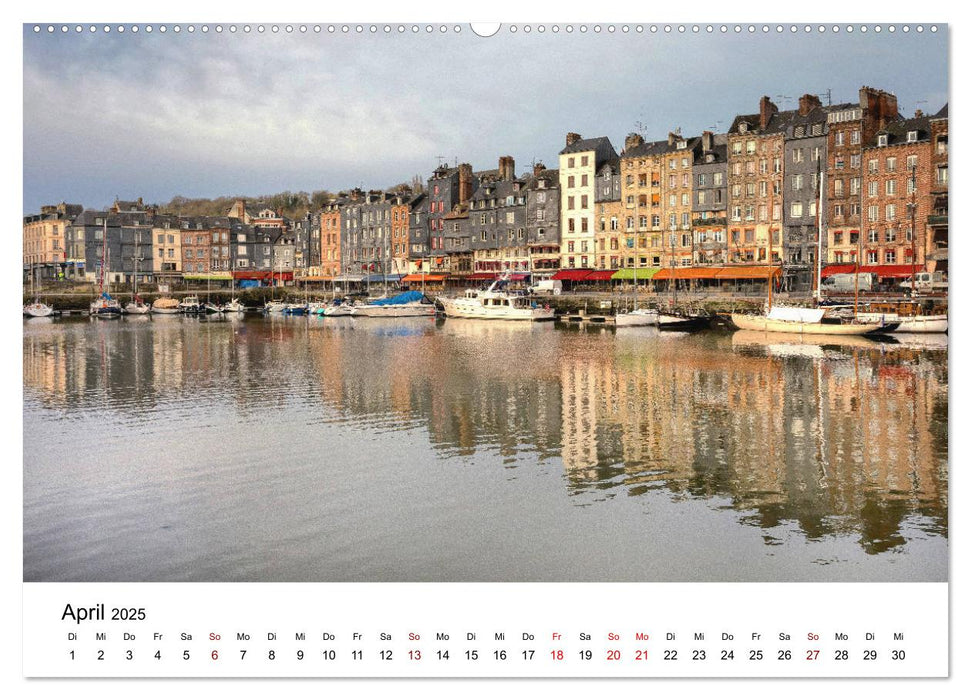 Normandie - Land am Meer (CALVENDO Wandkalender 2025)