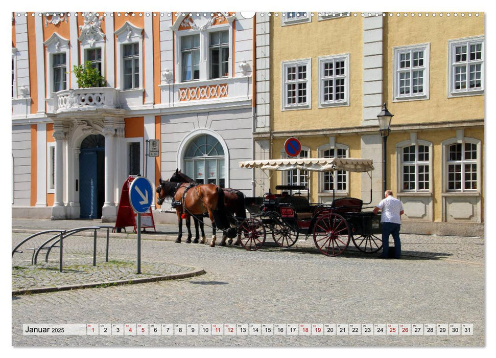 Görlitz - Die Stadt an der Neiße (CALVENDO Wandkalender 2025)