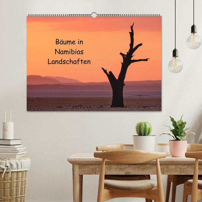 Bäume in Namibias Landschaften (CALVENDO Wandkalender 2025)