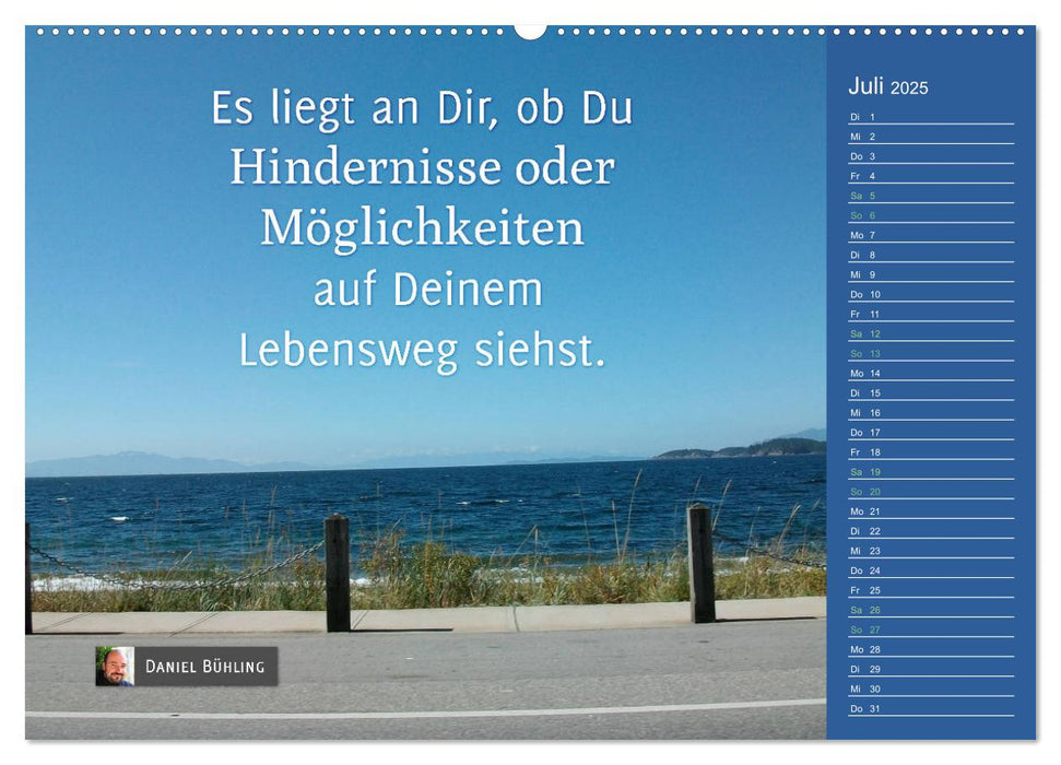 Entdecke Deinen Weg! (CALVENDO Premium Wandkalender 2025)