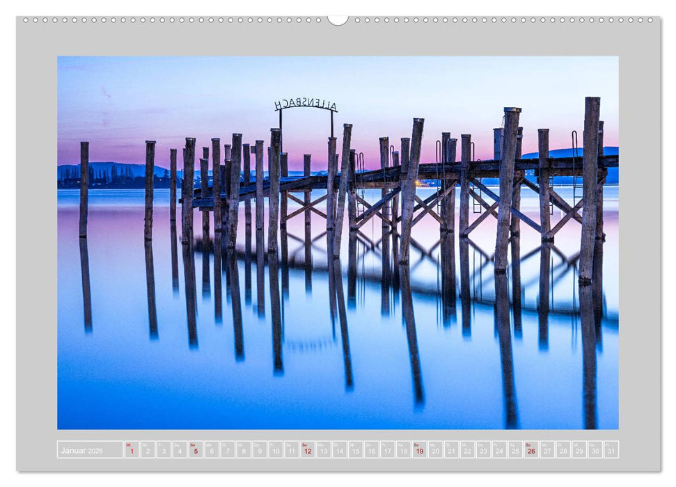 Drei Länder ein See - Bodensee (CALVENDO Premium Wandkalender 2025)