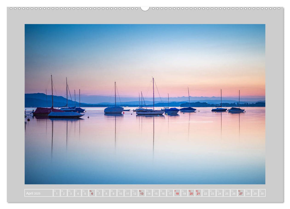 Drei Länder ein See - Bodensee (CALVENDO Premium Wandkalender 2025)