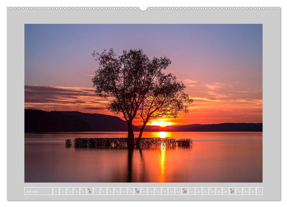 Drei Länder ein See - Bodensee (CALVENDO Premium Wandkalender 2025)