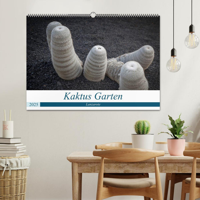 Kaktus Garten Lanzarote (CALVENDO Wandkalender 2025)