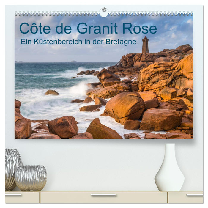 Côte de Granit Rose - Ein Küstenbereich in der Bretagne (CALVENDO Premium Wandkalender 2025)