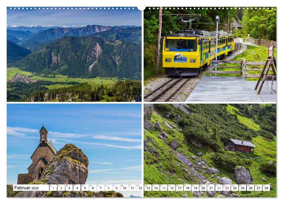 Chiemgau-Highlights (CALVENDO Premium Wandkalender 2025)