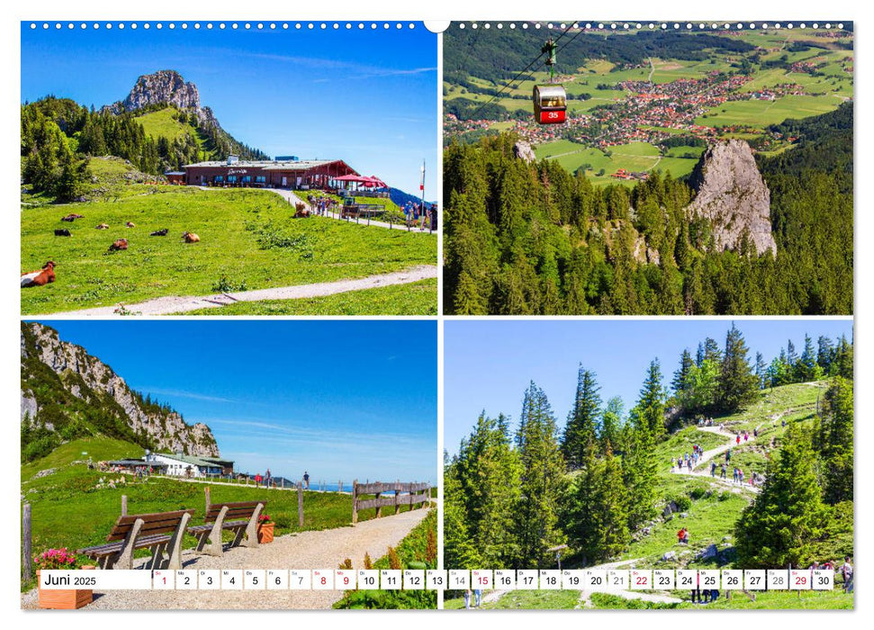 Chiemgau-Highlights (CALVENDO Premium Wandkalender 2025)