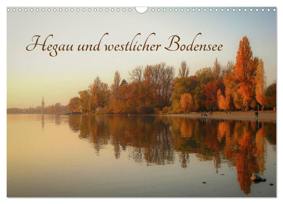 Hegau und westlicher Bodensee (CALVENDO Wandkalender 2025)