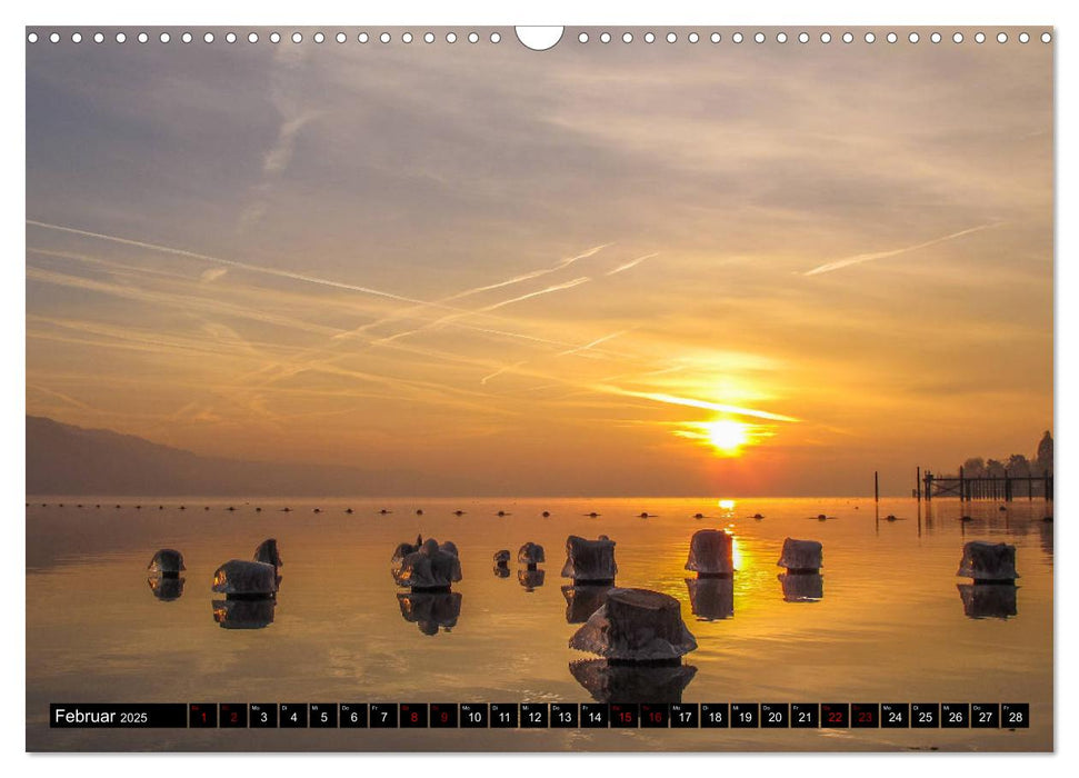 Hegau und westlicher Bodensee (CALVENDO Wandkalender 2025)