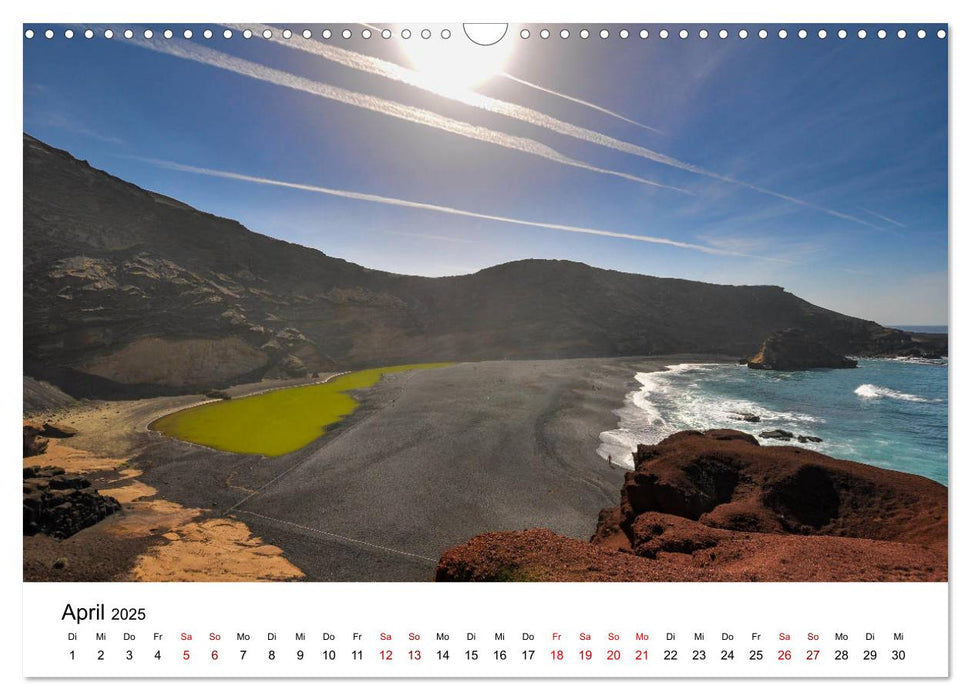 Lanzarote - Die Farben der Natur (CALVENDO Wandkalender 2025)