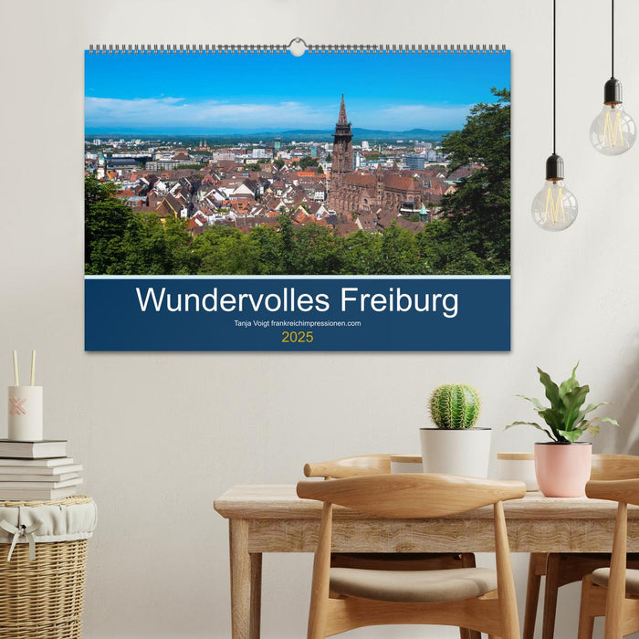 Wundervolles Freiburg (CALVENDO Wandkalender 2025)