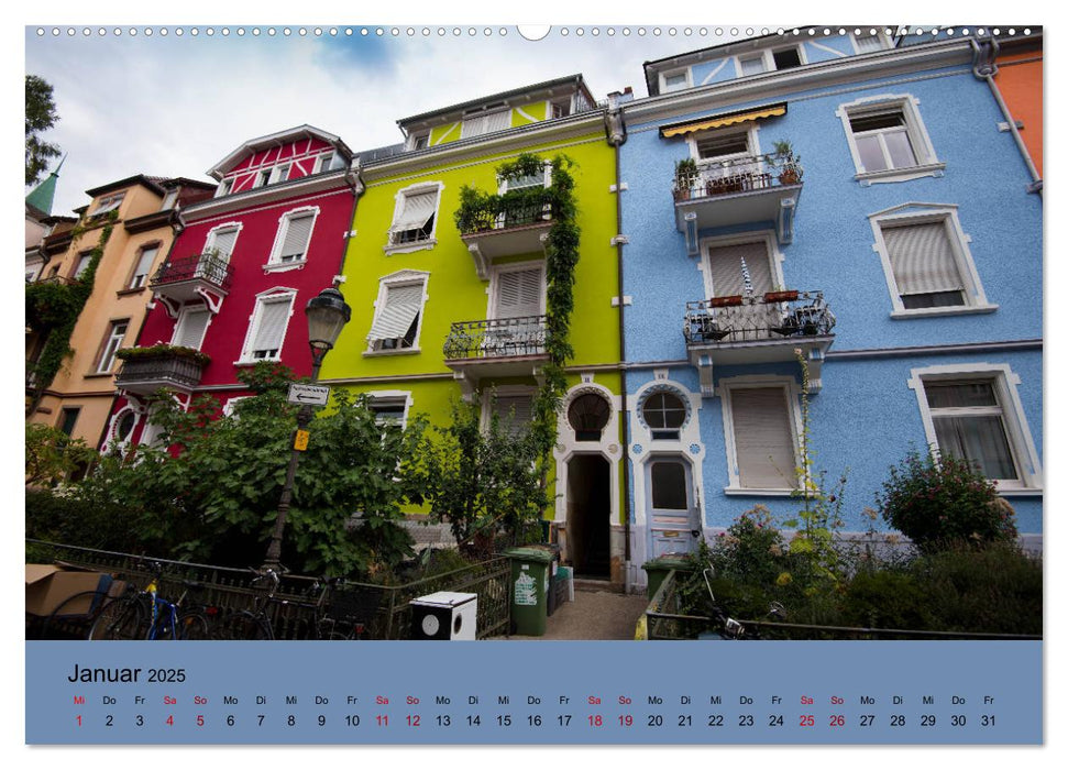 Wundervolles Freiburg (CALVENDO Wandkalender 2025)