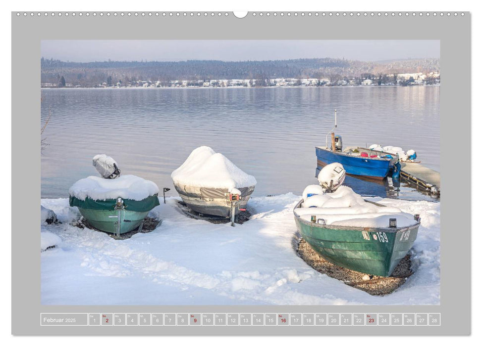 Insel Reichenau - Größte Insel im Bodensee (CALVENDO Premium Wandkalender 2025)